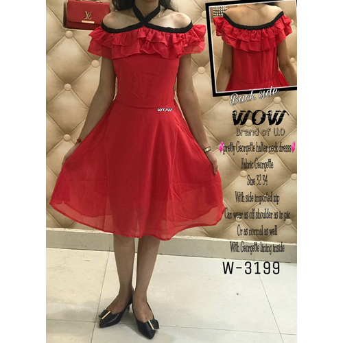 Ladies Designer  One Piece Dress