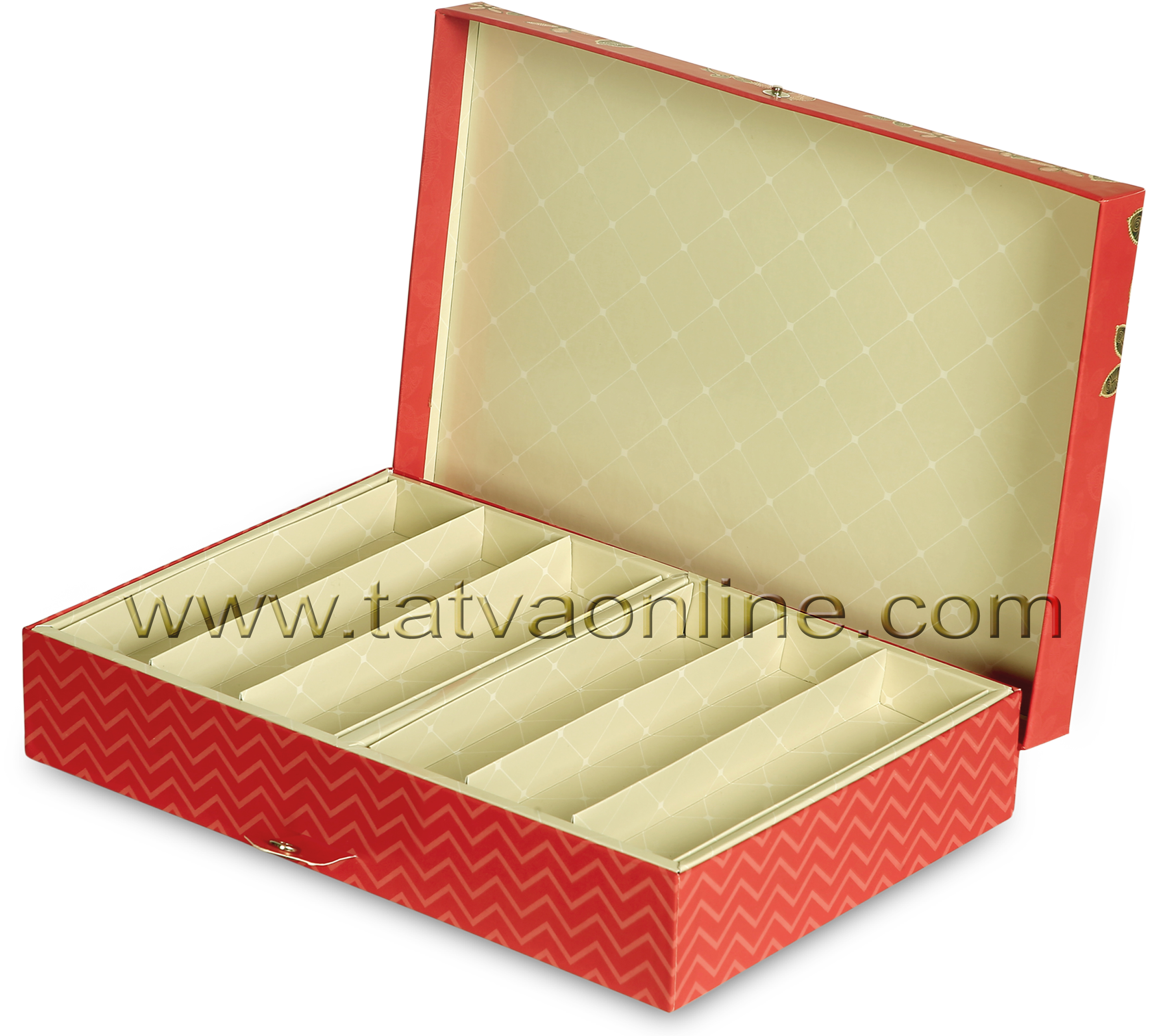 Red Designer Chocolate Boxes