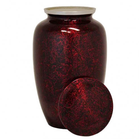 Black & Silver Ford Emblem Two Toned Car Urn