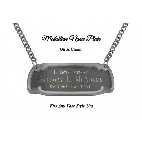 Black American Eagle Gun Metal Urn