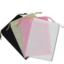 Non Woven Fabric Shoes Drawstring Bag