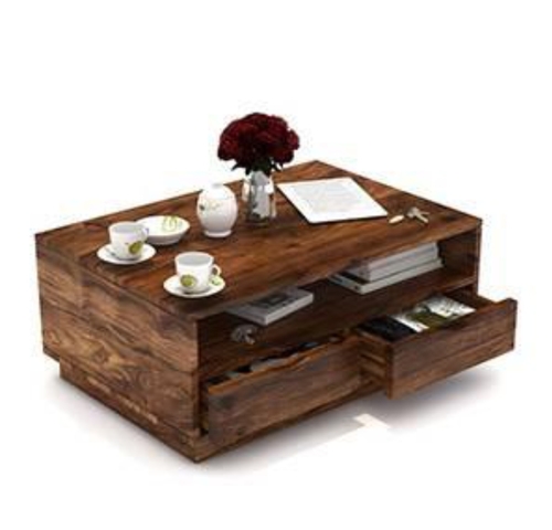 Center Table With Drawer No Assembly Required