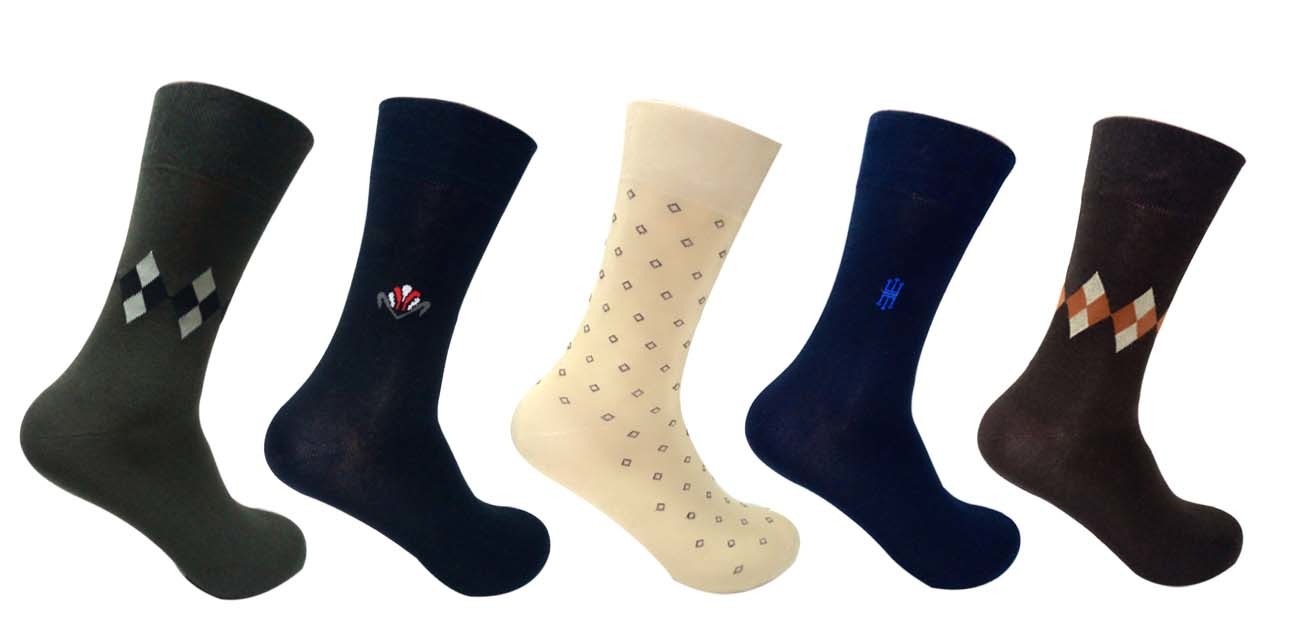 Calf Length Gentleman Formal Socks