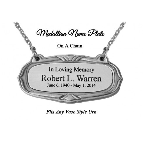 Black & Gold Beautiful Diamond Cut Pewter Urn