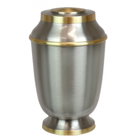 Mallard Drake Duck Cremation Urn - 250 Cubic Inches, Genuine Brass With Flat Black Finish, Multi-color Polystone Duck Detail