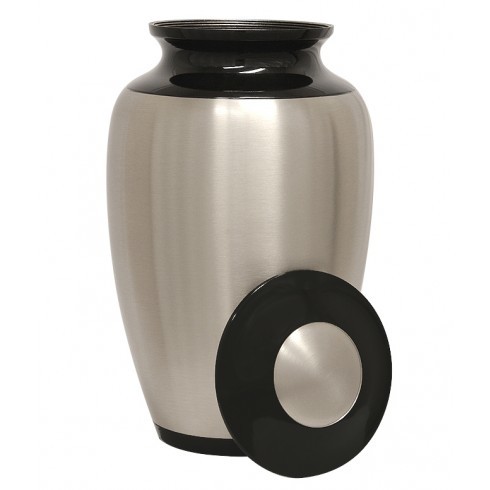 Silver Musically Inclined Pewter Urn
