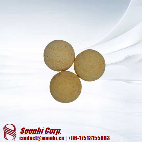 Yellow High Alumina Refractory Ball