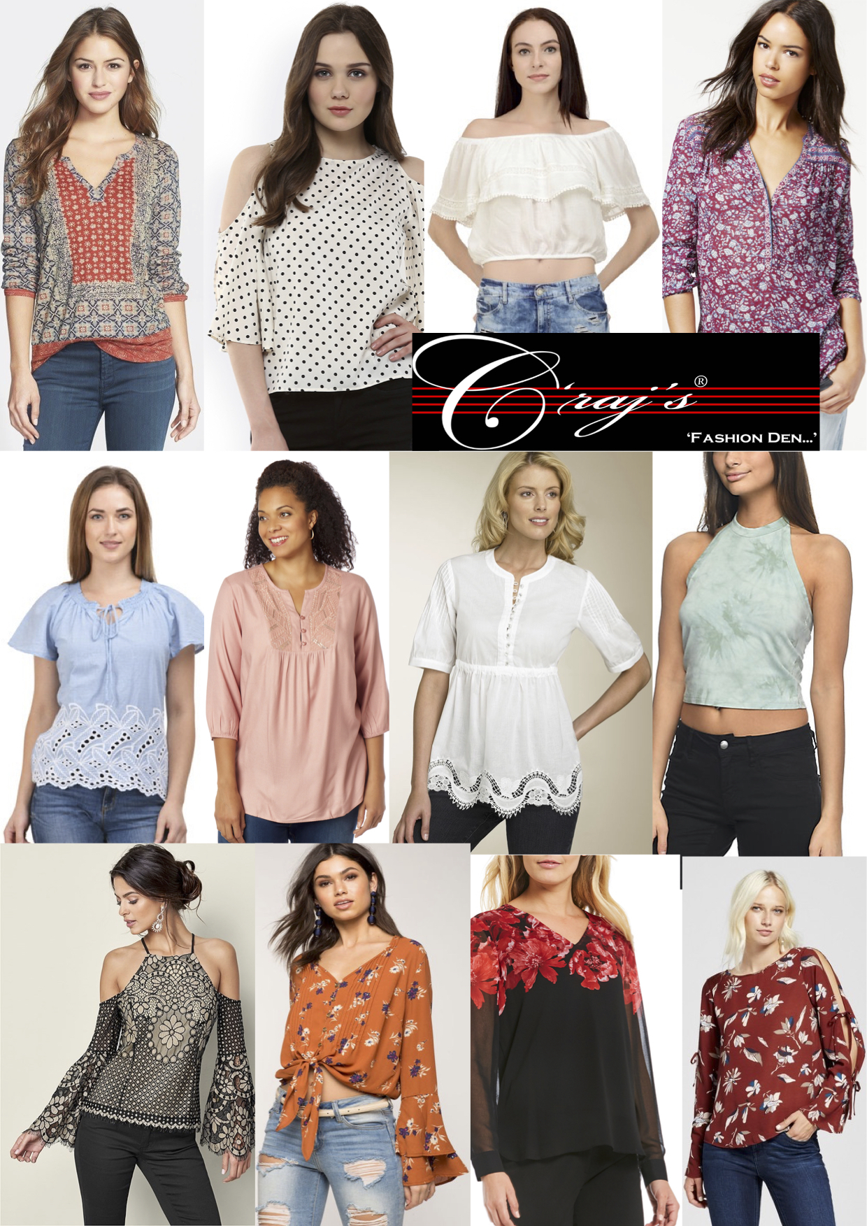 Export Surplus Ladies Tops