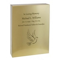 सोने का सुंदर स्वर्गीय कबूतर आला अनुकूल कलश