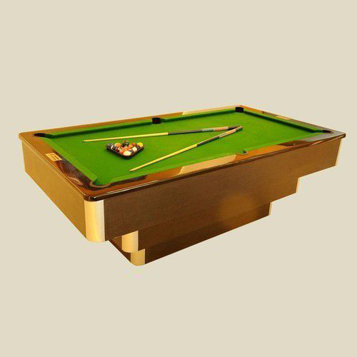 Champion Pool Table - Genuine Marble Bed, Durable 22.75 OZ Cloth | K-66 Profile Rubber Cushions, Available in Various Colors