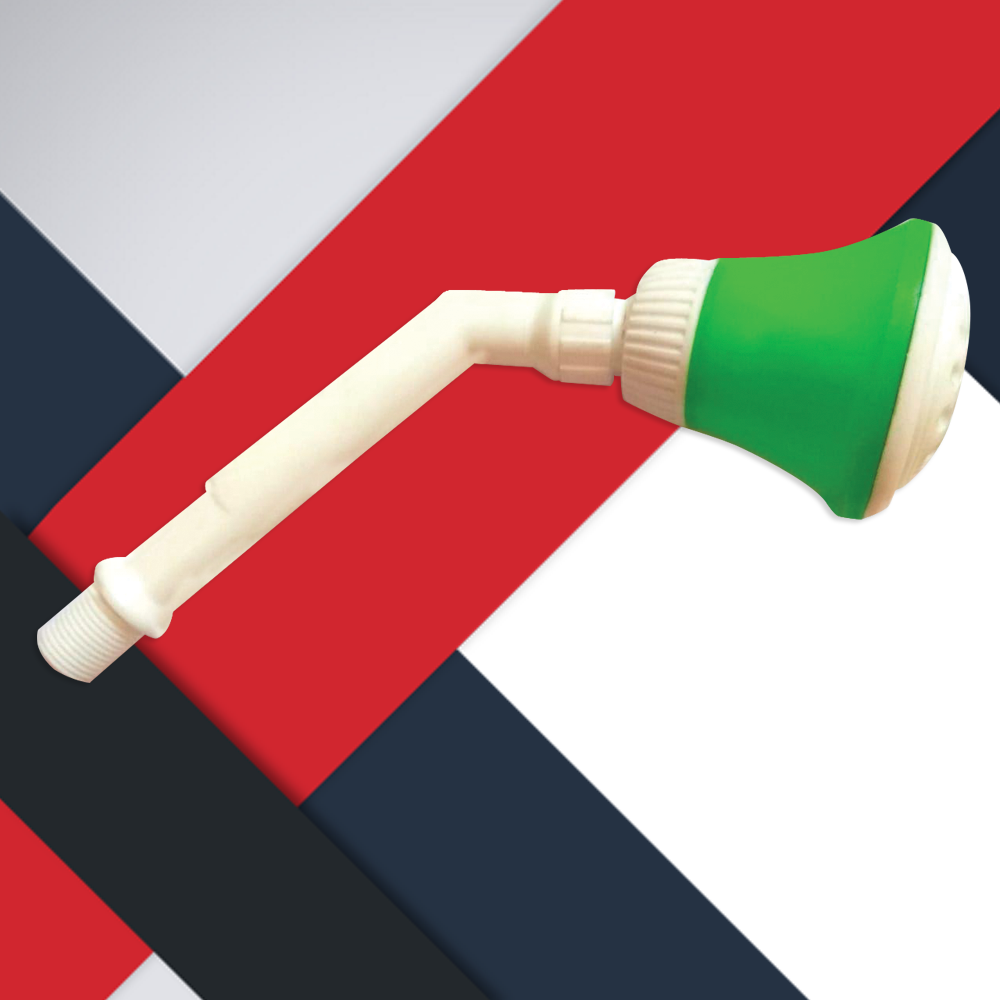 Srijan's Pvc Shower - Round, 15 Mm | 100% Leakage Proof, Durable Virgin Plastic For Enhanced Performance In Bath Hardware Sets