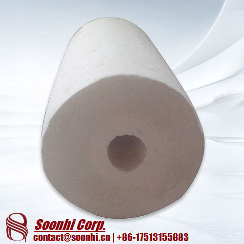 Ceramic Fiber Paper - High Purity Alumino-silicate Fiber, Custom Dimensions (L*w*h), Ivory White, Excellent Dielectric Strength & Low Thermal Conductivity, Good Sound Insulation & Corrosion Resistance