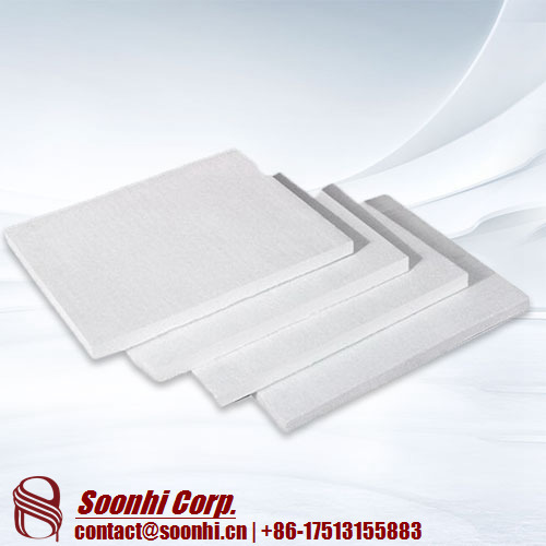 Ceramic Fiber Board - Custom Sizes, White Color | Low Heat Loss, Abrasion Resistant, Thermal Shock Resistance, High Strength, Acid-resistant, Lightweight