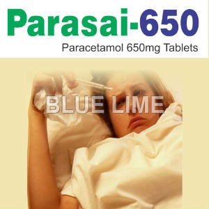 Parasai 650 Paracetamol गोलियाँ