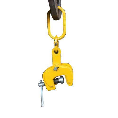 Multi Purpose Plate Lifting Screw Clamp - High Tensile Steel, 1 Ton & 3 Ton Capacity, Yellow Finish | Heavy-duty, Rust Resistant, Multi-directional Lifting Solution