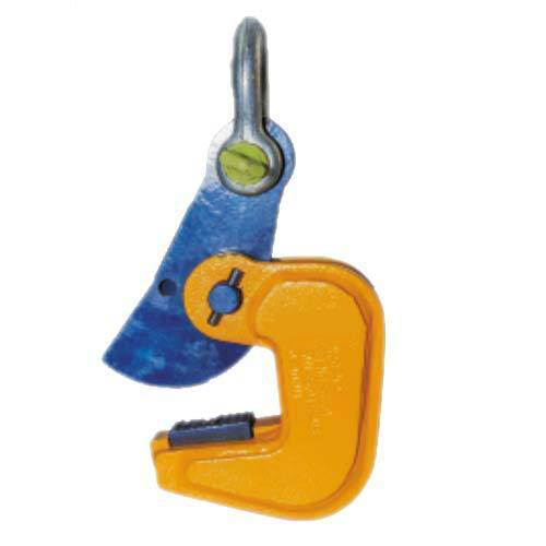 Horizontal Lifting Clamps - Stainless Steel, 5 Ton Capacity, Golden Yellow | Efficient Grip For Horizontal Object Handling