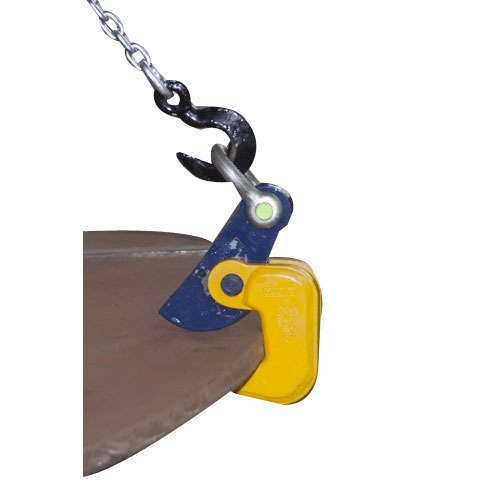 Horizontal Lifting Clamps - Stainless Steel, 5 Ton Capacity, Golden Yellow | Efficient Grip For Horizontal Object Handling