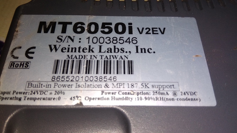 Weintek Labs Hmi