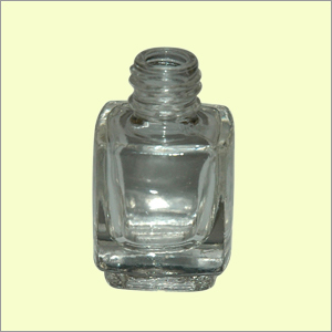 Nail Polish Glass Bottle - Color: Transparent Colors