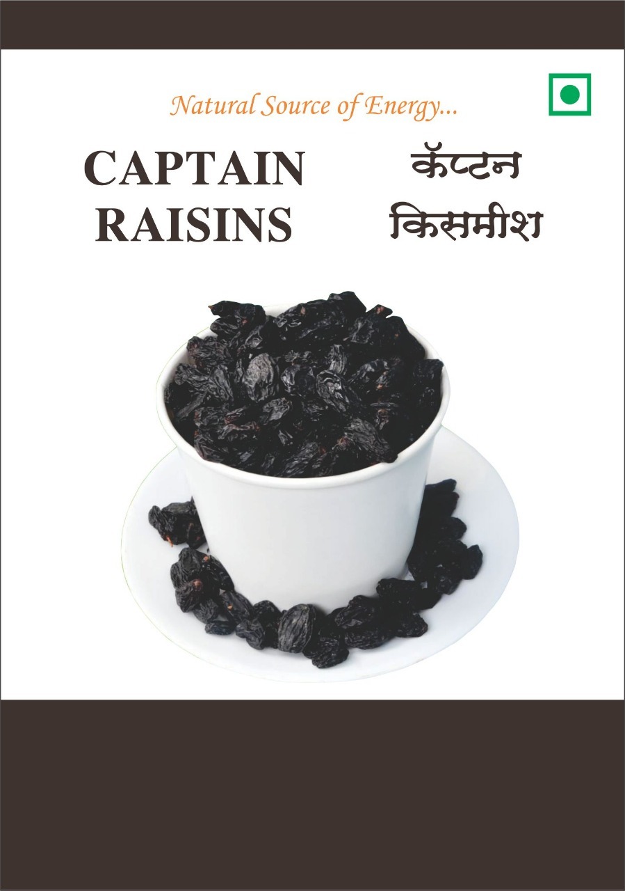 Black Raisins - Seedless Dried Fruit | Soft And Sweet Flavor Experience
