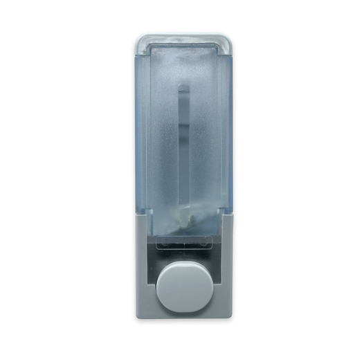 Liquid Dispenser - ABS Plastic 250ML | Chrome Finish, Sleek & Modern Design with Rounded Corners for Kitchen and Bathroom Use