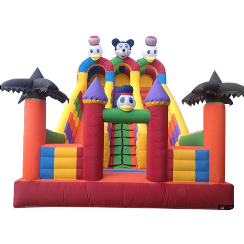 Three Face Bouncy Balloon - Puncture-Proof PVC, 10x18m | Durable, Safe, Eco-Friendly, UV-Protected, Color-Fade Resistant