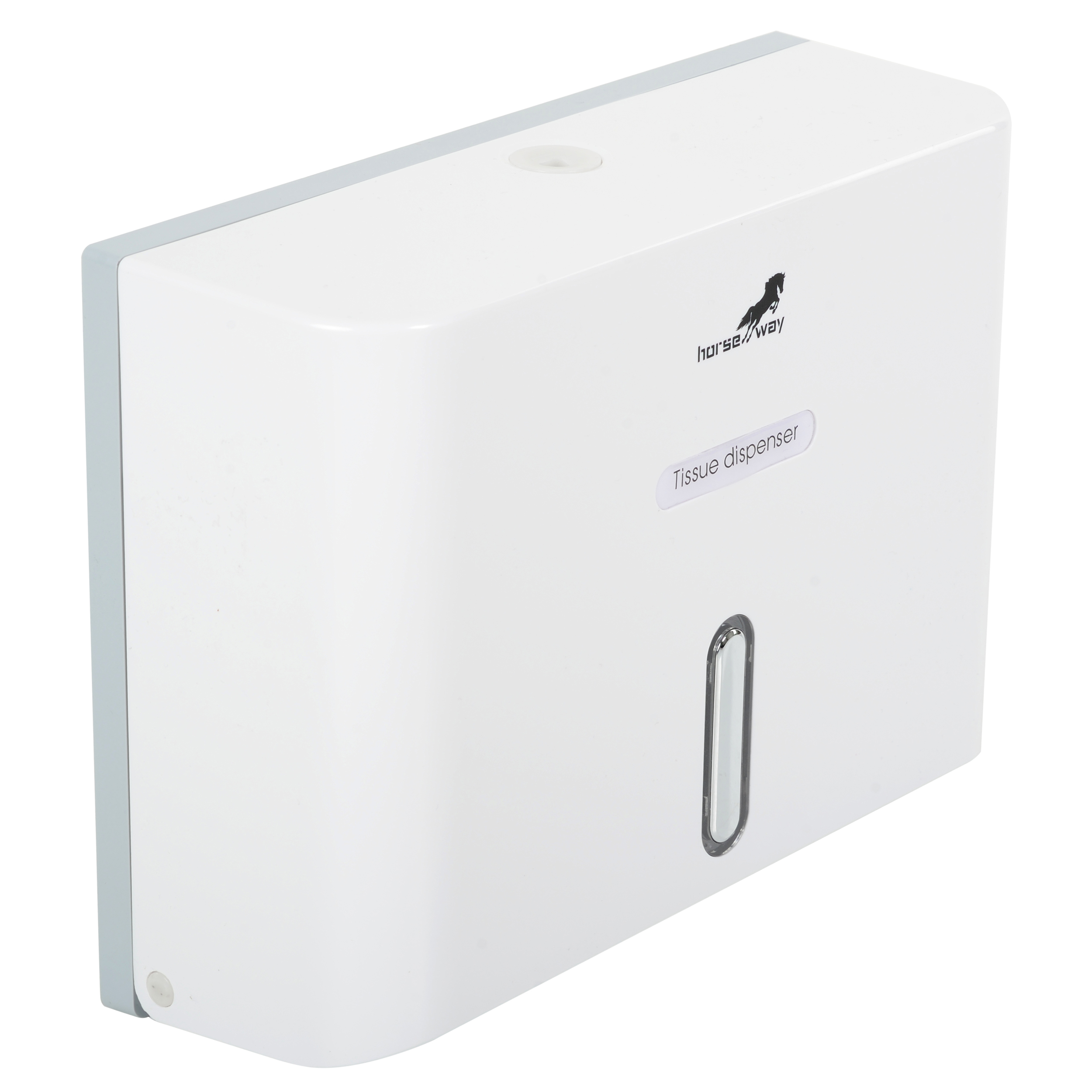 Tissue Paper Dispenser - Best Quality Plastic, Square Shape, White Color | Stylish And Luxurious Design, Flexible And Firm, Sedate And Free, Perfect For Home And Hospitality Environments