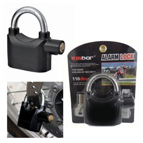 Siren Alarm Lock - 110 dba Sound | Sturdy Design, Easy Installation, Quality Inspected