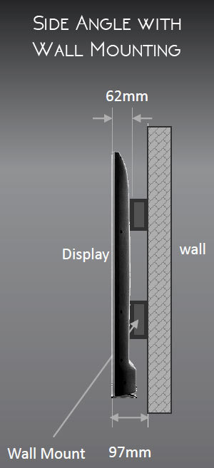 Touch Screen Monitor Brightness: 450 (Nit) Lumens
