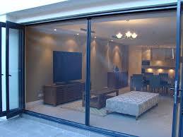 Pleated Fly Screen Door - Aluminum, Custom Size, Black | Antifriction Mesh, Discrete 8mm/25mm Track, Wind Resistance, Easy Passage