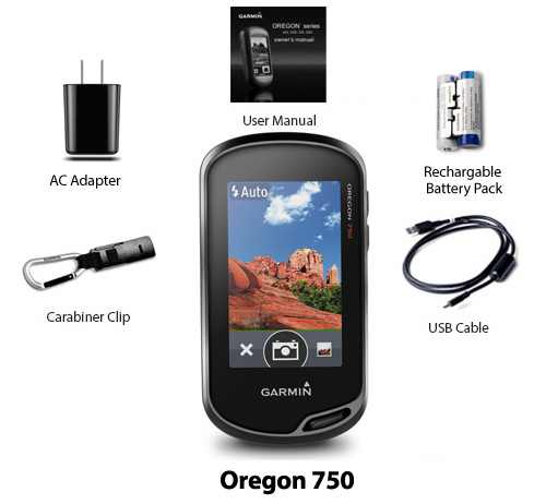 Garmin Oregon 750 Battery Backup: 16 Hours