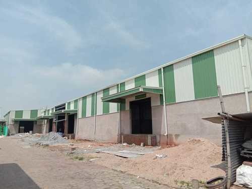 As Per Requirement Tin Shed