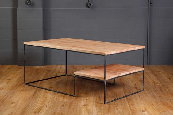 Smooth Finishing Square Coffee Table