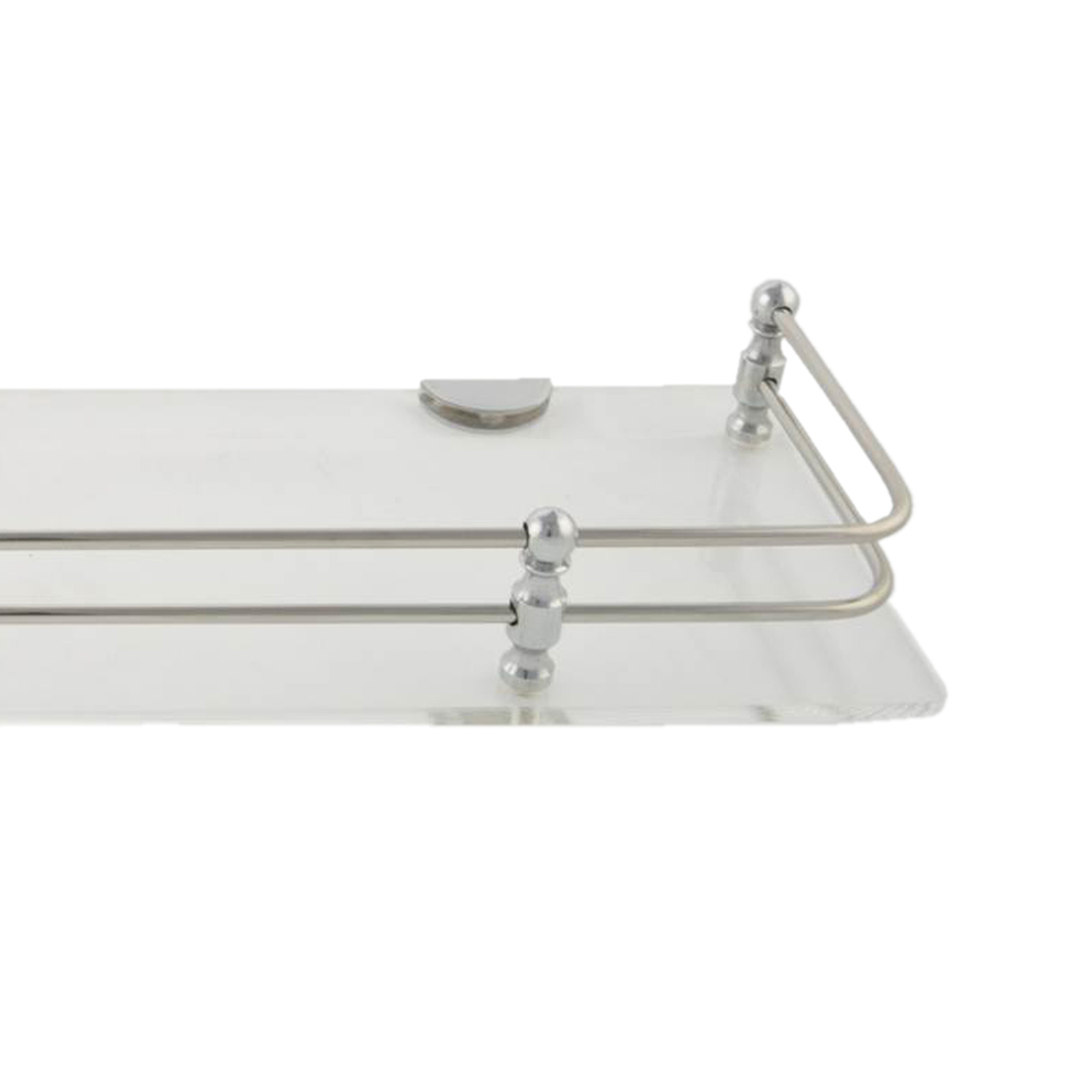 Bathroom Shelves Wall Mounted Acrylic Shelf Clear