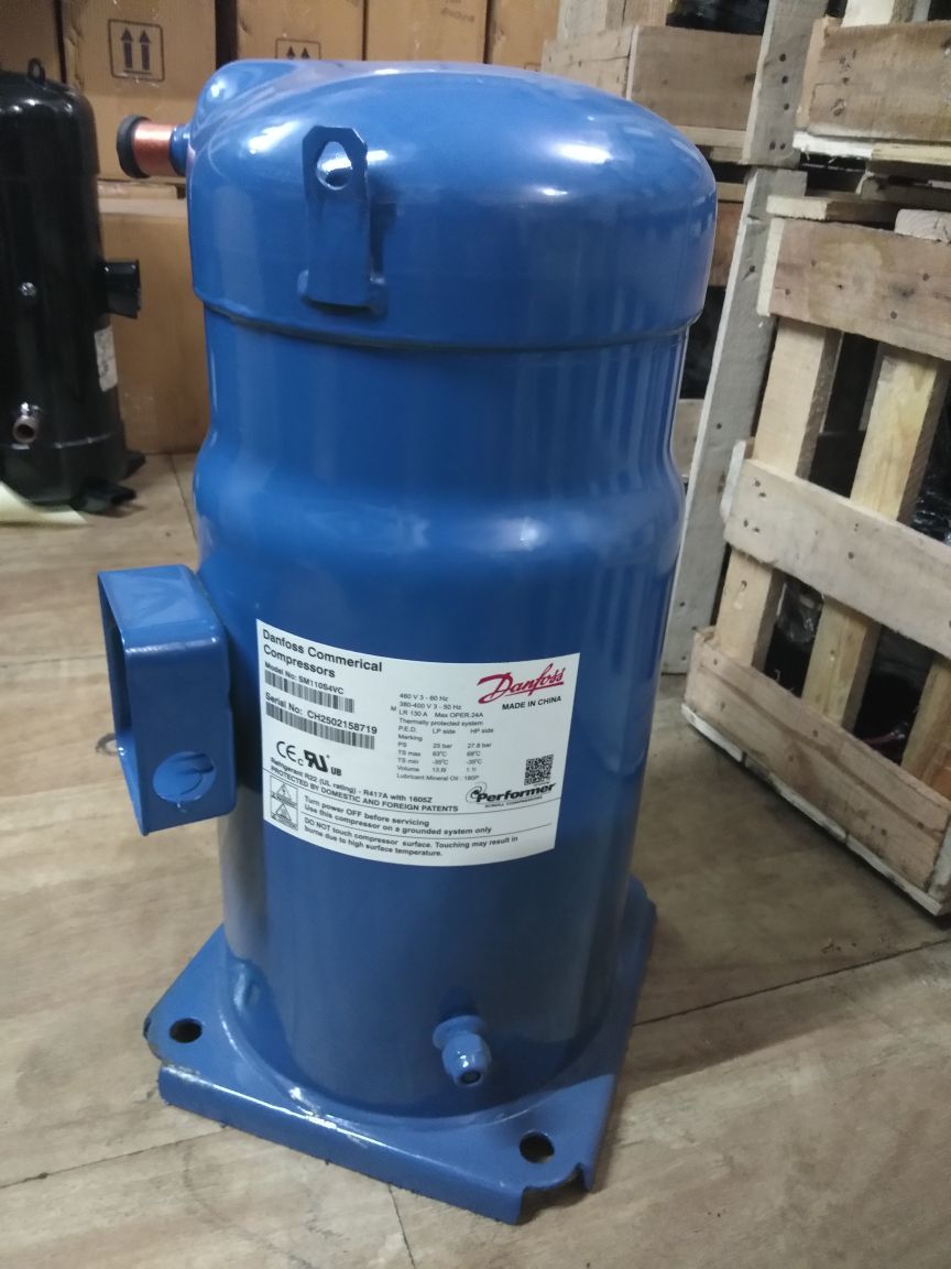 Lubricated High Performance Scroll Compressor