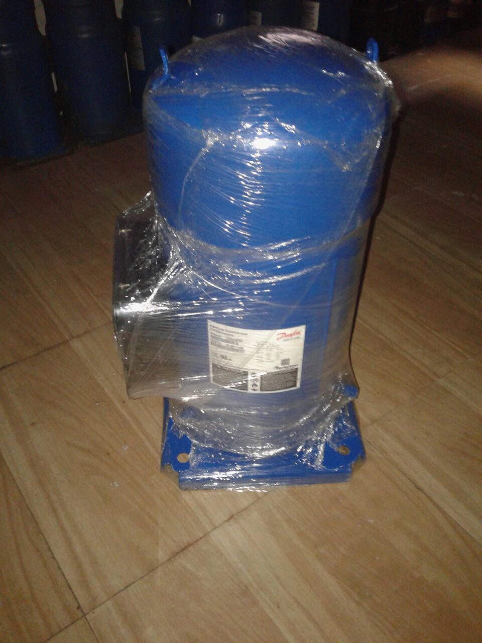Lubricated High Performance Scroll Compressor