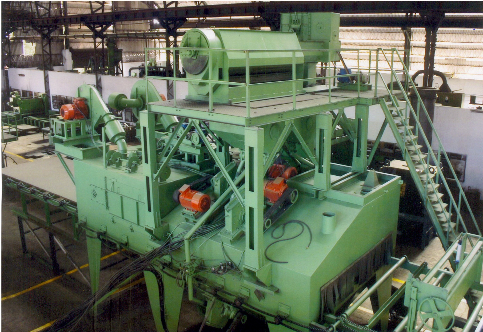 Plate Cleaning Shot Blasting Machine - Capacity: 5-10 Kg/hr