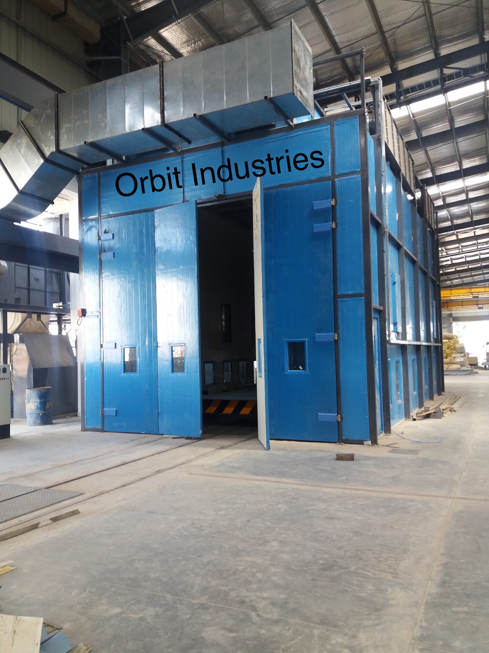 Blasting Rooms - Application: Chemical Industry