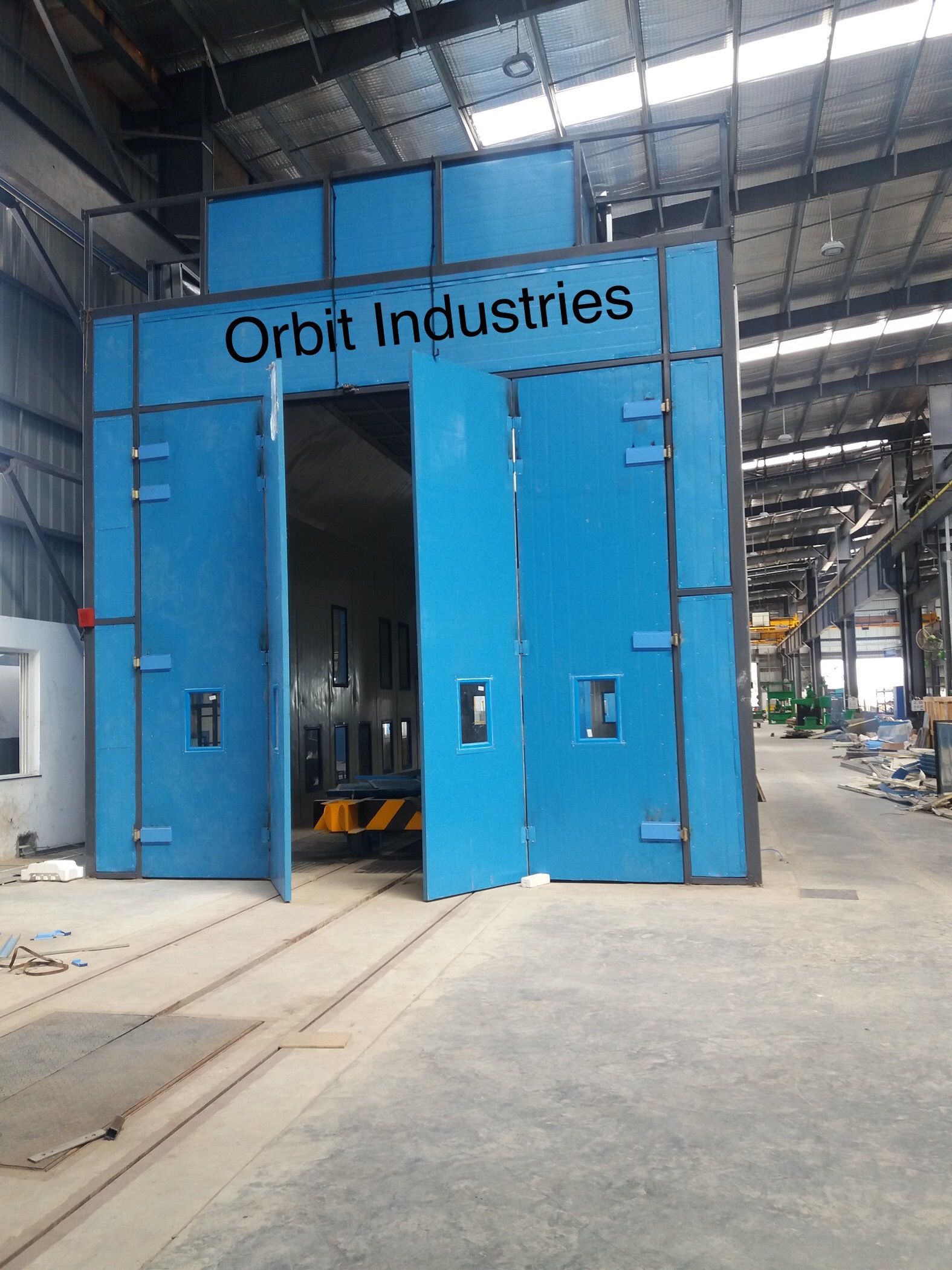 Blasting Rooms - Application: Chemical Industry