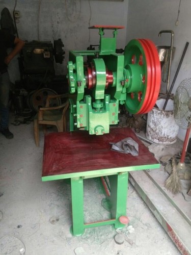 Green Power Press Sole Cutting Machine 15 Ton