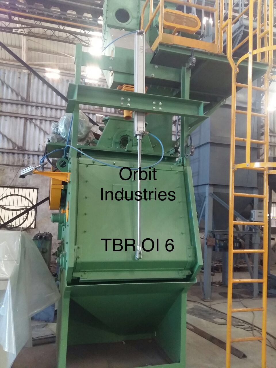 Tumblast Shot Blasting Machine - Heavy-duty Steel Build | Efficient Abrasive Surface Preparation, Durable Design, Versatile Application