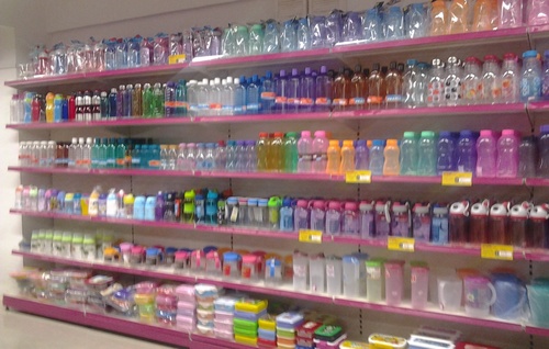 Plastic Items Display Racks Scale: Light Duty