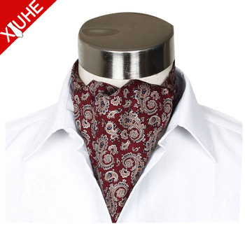 Cravat - 100% Silk, 142-154cm Length, 5-9cm Width | Premium Quality, Custom Designs, All Colors Available, Ideal For Uniforms And Office Events