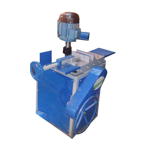 Blue And Grey Industrial Finger Joint Making Machine