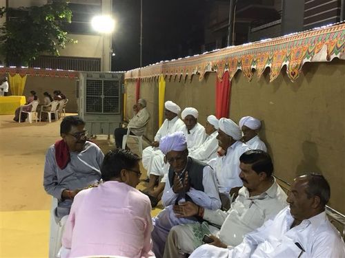 रबारी समारोह क्षेत्र के लिए उपयोग किया जाने वाला एयर कूलर