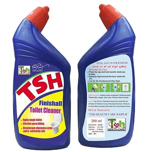 Surface Active Agents 200ml Finishall Toilet Cleaner