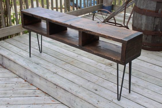 Smooth Finishing Iron Console Tables