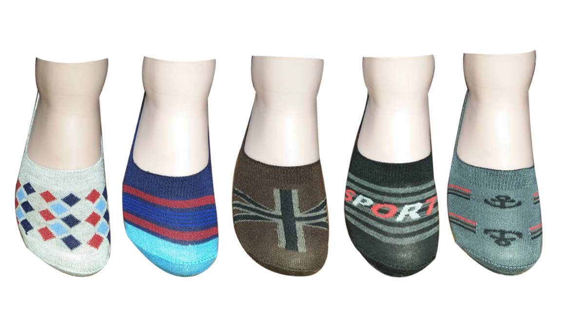Loafer Length Colorful Designer Socks