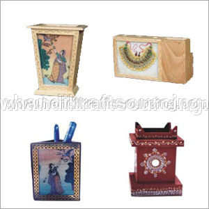 लकड़ी के कारीगरी के उत्पाद