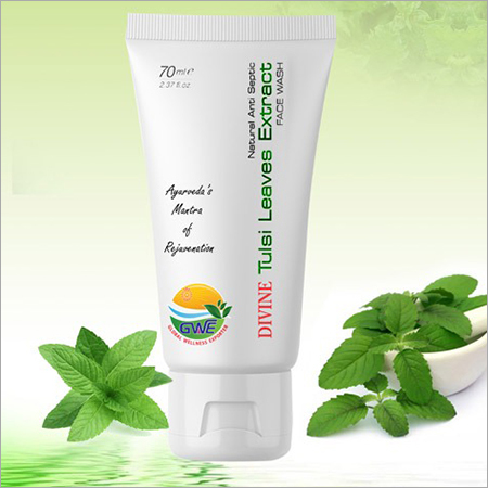 तुलसी के पत्ते का एक्सट्रैक्ट फेस वॉश